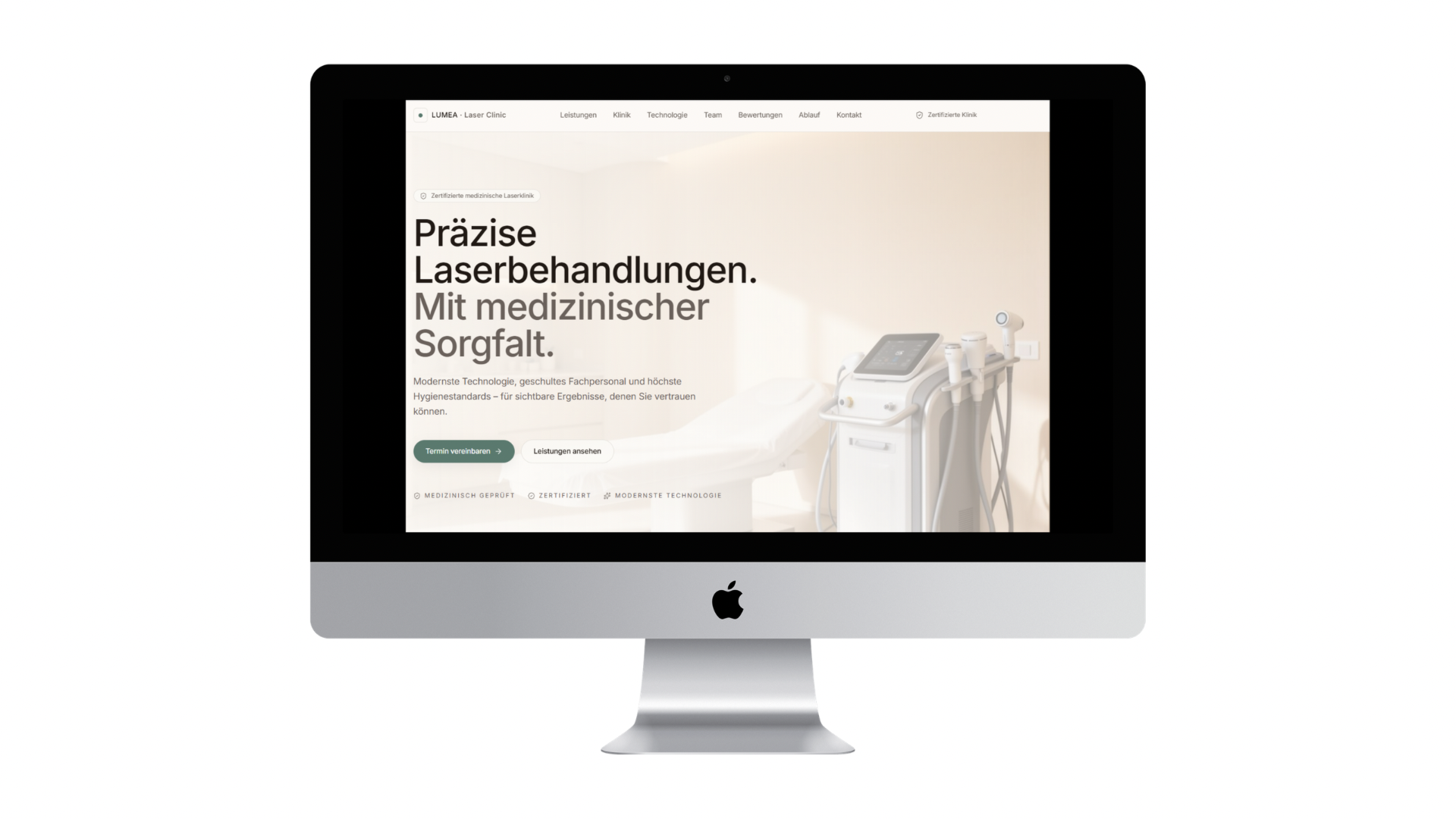 LUMEA Laser Clinic Demo Vorschau